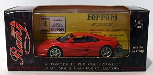 Amazon | バン 1/43 フェラーリ 355 ベルリネッタ F1 レーシングレッド